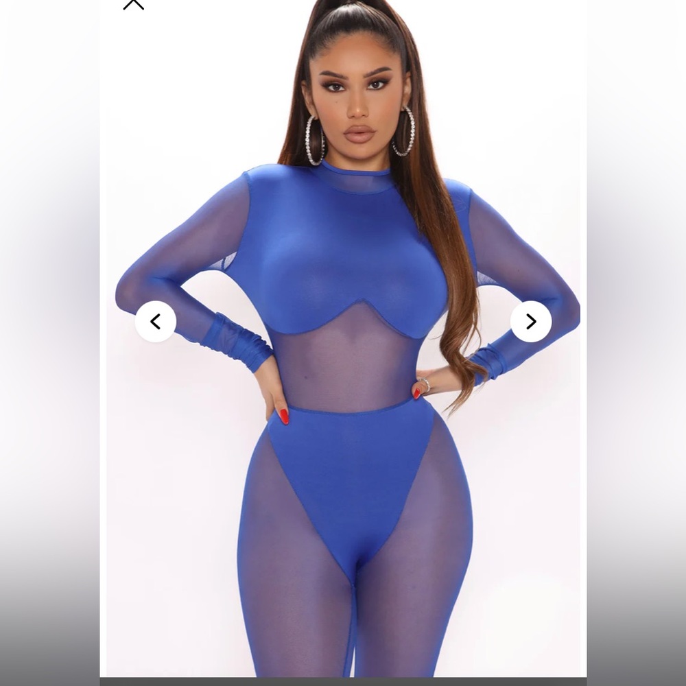 NWT fashion Nova jumpsuit 💙 - Picture 2 of 9